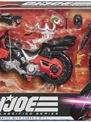 G.I. Joe Classified Series 13 Baroness with Cobra C.O.I.L. vehicle