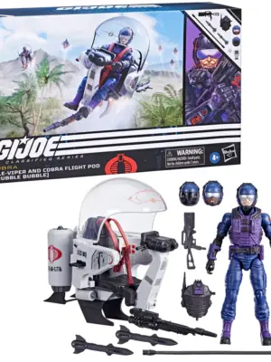 G.I. Joe Classified Series Tele-Viper & Cobra Flight Pod - Trubble Bubble - 79
