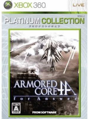 Armored Core: For Answer (Platinum Collection) NTSC/J Xbox 360 USED