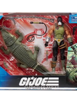 GI JOE CLASSIFIED SERIES CROC MASTER & FIONA 6 IN FIGURE #38 1:12 SET NIB 2022