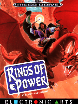 MEGA DRIVE RINGS OF POWER USED NO MANUAL