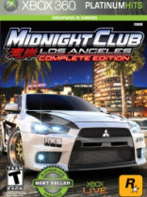 Midnight Club Los Angeles Complete Edition XBOX 360 USED DISC ONLY