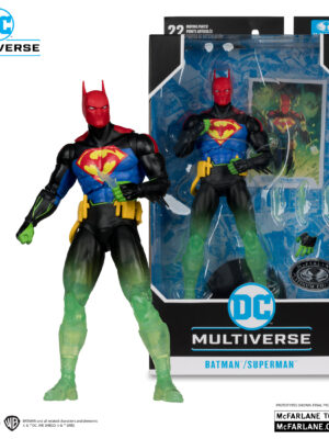 DC Multiverse - Action Figure - Batman/Superman Fusion (Batman/Superman: World's Finest) McFarlane Platinum Edition