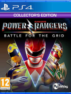 Power Rangers: Battle for the Grid Collector's Edition PS4 Game USED