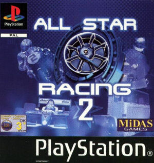 All Star Racing 2 PS1 PlayStation USED