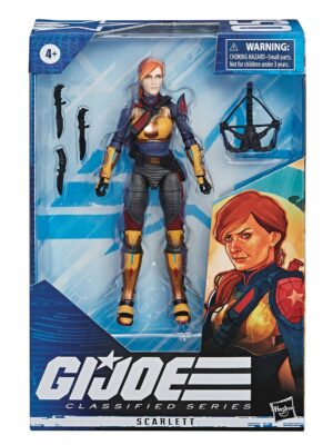 GI Joe: Classified Series Scarlet F5359 No.05 15εκ.