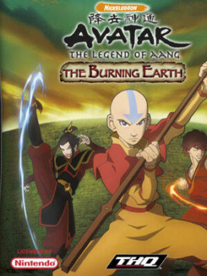 Avatar The Legend Of Aang: The Burning Earth DS USED German Version