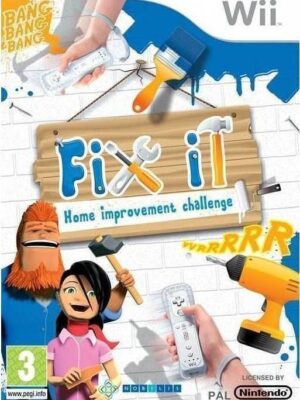 Fix It: Home Improvement Challenge Wii USED
