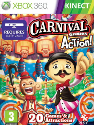 Carnival Games Action! XBOX 360 Game (Used)