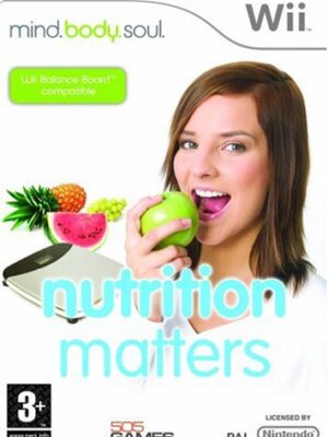 Nutrition Matters Mind, Body & Soul Wii USED