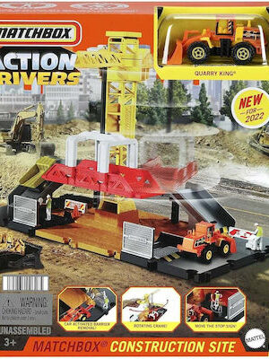 Mattel Πίστα Matchbox Construction Site για 3+ Ετών