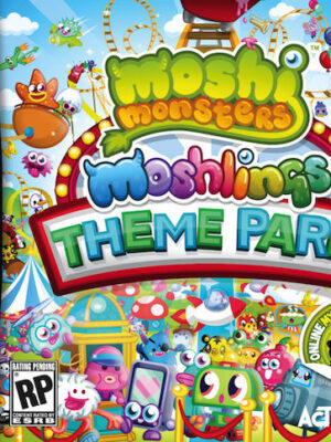 Moshi Monsters Moshlings Theme Park DS USED